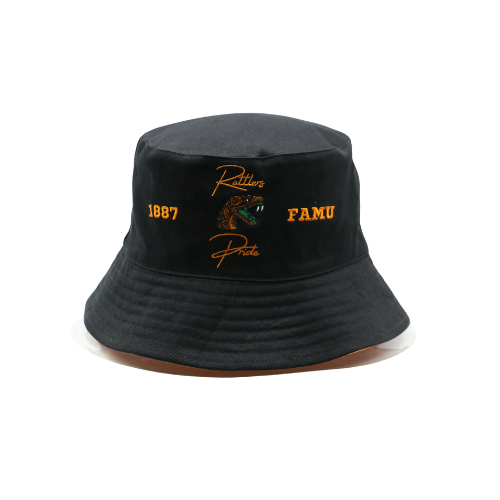 FAMU Black and Orange Bucket Hat